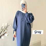 Tahura Balloon Sleeves Abaya